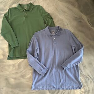 LL Bean Polo Shirts - Set of 2